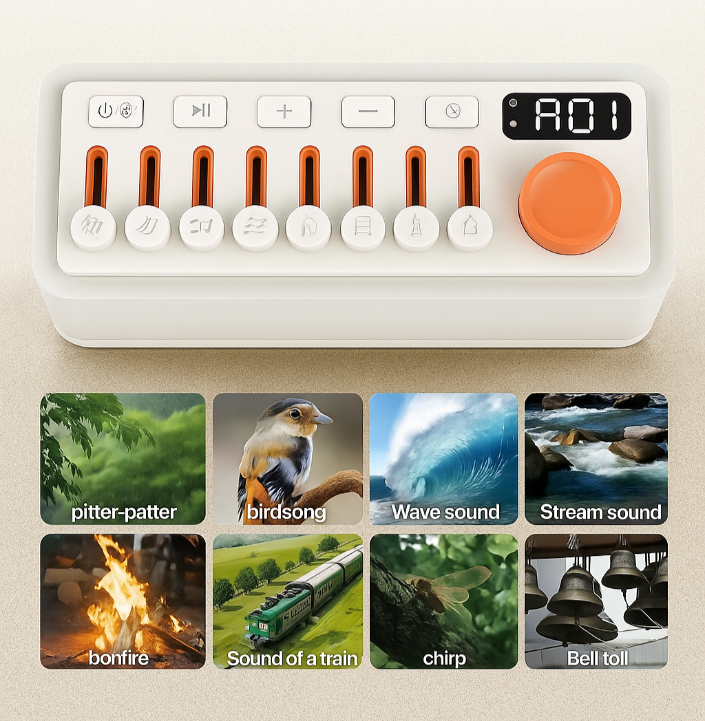 LumiSleep 3 in 1 Natural Sound Machine