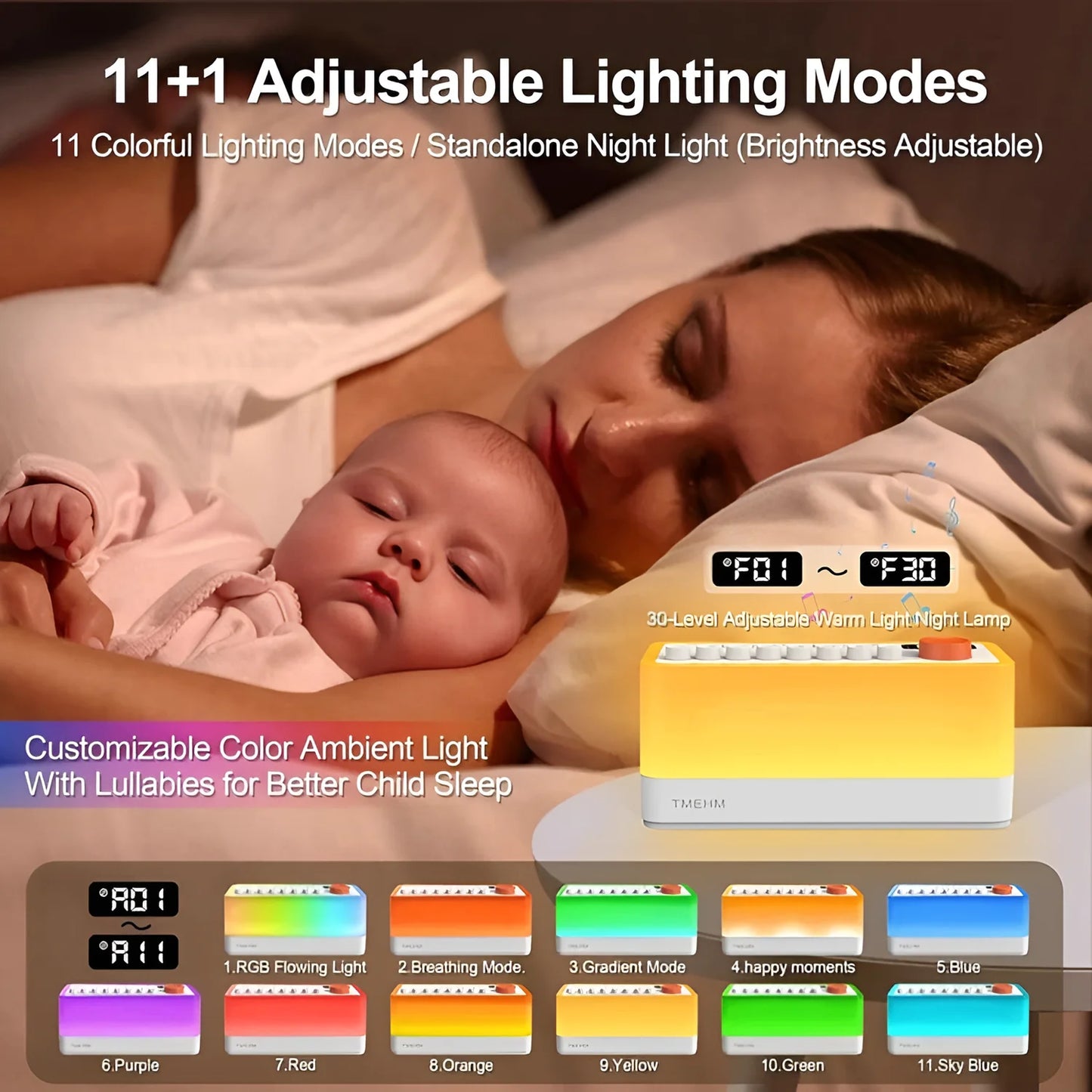 Lumisleep 3 in 1 Natural Sound Machine